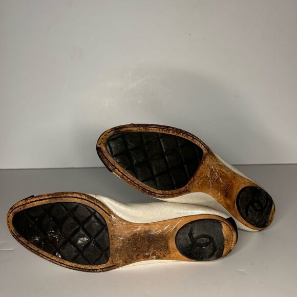 CHANEL Stretch Spirit Interlocking CC Logo Ballet Flat - Picture 10 of 14